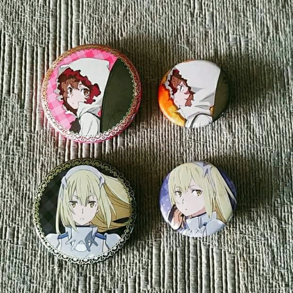 Is it Wrong to Pick up Girls in a Dungeon pins